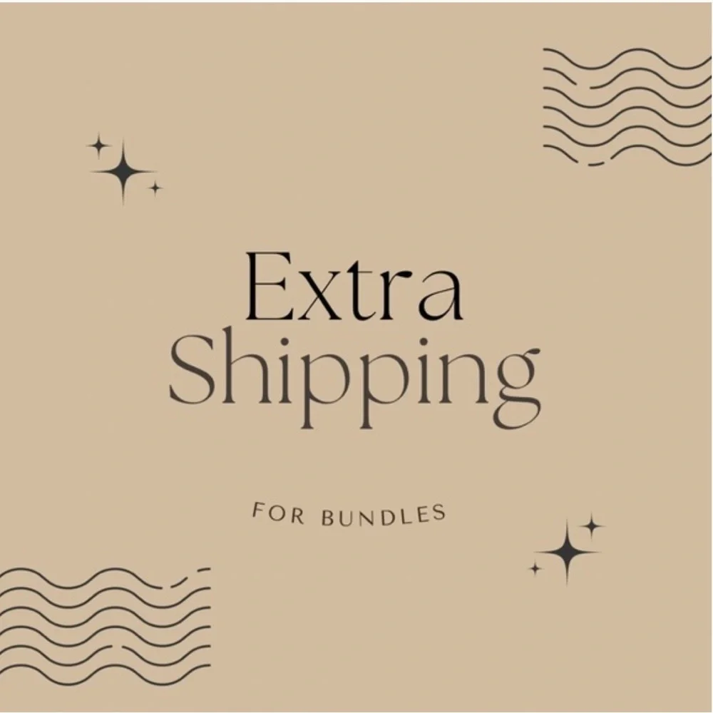 Extra Shipping for Bundles